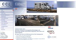 Desktop Screenshot of caravan-center-luetz.de